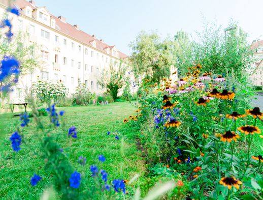 In diesem Bild sehen Sie den Huttenplatz 